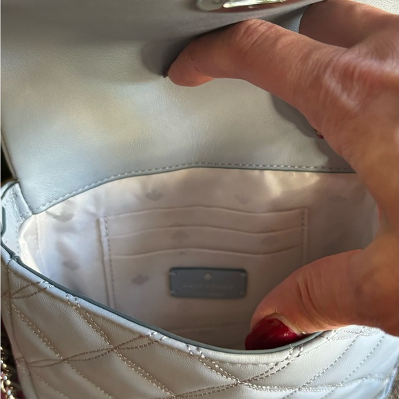 Authentic KATE SPADE Quilted leather turn lock flap satchel/Crossbody - Picture 13 of 13